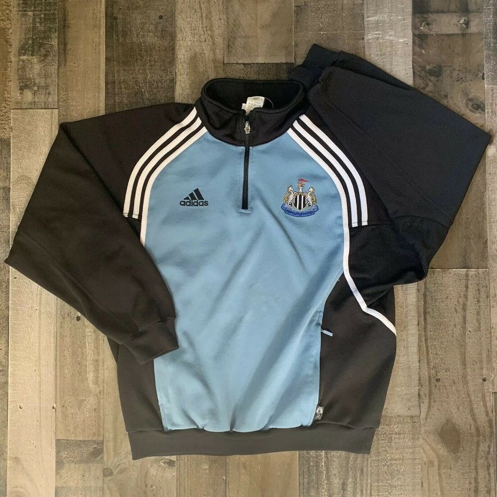 Vintage Adidas Newcastle United Large Track Jacket